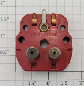 2020m-30 Lionel Red Atomic Brush Plate Assembly