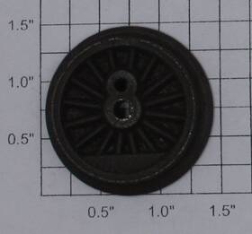 2036-144 Lionel Plain End Wheel 12