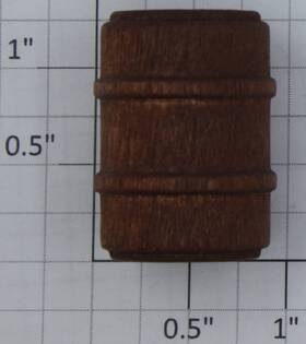 209-st Lionel O Gauge Stained Wooden Barrels 1-3/8 Inch H X 1 Od 50 209-st Lionel O Gauge Stained Wooden Barrels 1-3/8 Inch H X 1 Od 50