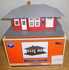 2129250 Lionel Talking Passenger Station Train Accessory O Gauge Record Voice