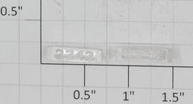 2242-6 Lionel 2242-6/10 Clear Raised Number Marker Lens/number Board Set 2 10 2242-6 Lionel 2242-6/10 Clear Raised Number Marker Lens/number Board Set 2 10