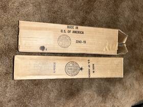 2243-15 Lionel Lot Of 2 Original Empty O Gauge Postwar Diesel Boxes