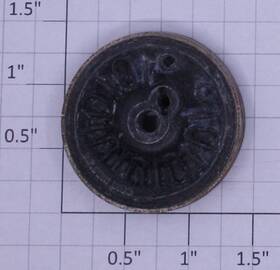 226e-66 Lionel Baldwin Disc Plain Center Wheel And Rim 10
