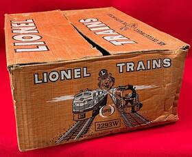 2293w Lionel Original 1957 Set Box Only No. Prr 2360 Gg-1 Freight - Pretty Nice 2293w Lionel Original 1957 Set Box Only No. Prr 2360 Gg-1 Freight - Pretty Nice