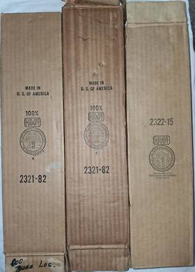 2322-15 Lionel 2321-82 Empty Boxes Lot 2 #2321-82 #2322-15