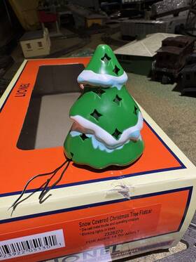 2328270010 Lionel Part Lighted Christmas Tree With Snow Fits 6805 2328270 Flatcars