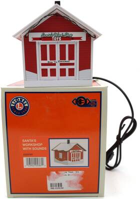 2329160 Lionel O Assembled Santas Workshop With Sounds Ln/box 2329160 Lionel O Assembled Santas Workshop With Sounds Ln/box