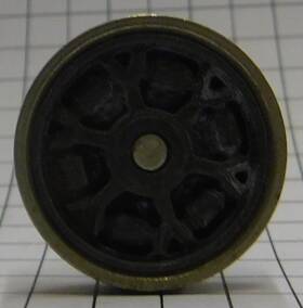 2332-60x Lionel Gg1 Plain Center Wheel &axle 10