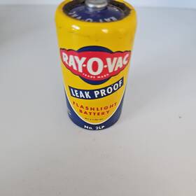 2333-140 Lionel 1950s Vintage Ray-o-vac D Cell Battery - 2lp