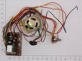 24119-10 Lionel Complete Pcb Circuit Board With Volume Potentionmeter And Speaker