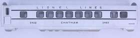 2422-2 Lionel Lines #2422 Chatham Coach Car Body Shell 2422-2 Lionel Lines #2422 Chatham Coach Car Body Shell