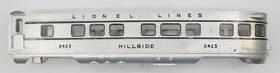 2423-2 Lionel 2423-1 Hillside Observation Car Shell
