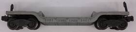 2461x Lionel O Gauge Gray Diecast Metal Transformer Transport Flatcar