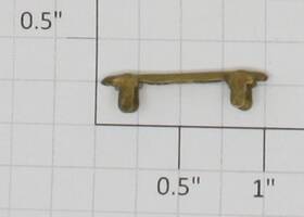 248-16b Lionel 1 Inch Brass Door Handrail 10