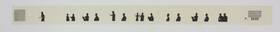 2533-7 Lionel Right Hand Silver Cloud Window Strip 10