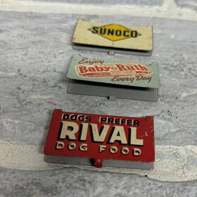 256-50 Lionel 256-45 Dogs Prefer Rival Sunoco Baby Ruth Metal Sign Replacement 256-50 Lionel 256-45 Dogs Prefer Rival Sunoco Baby Ruth Metal Sign Replacement