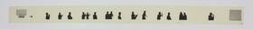 2563-4 Lionel Left Hand Santa Fe Aluminum Passenger Car Window Strip 10