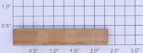 264-17 Lionel Acme O Gauge Hand Cut Wood Timbers 2.5 Inch L X 5/16 H 3/8 W 10