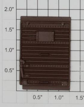 2758-12 Lionel Right Hand Brown Metal Door 10 2758-12 Lionel Right Hand Brown Metal Door 10