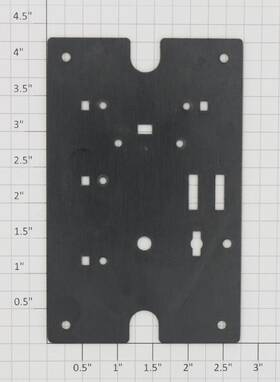 282c-1 Lionel O Gauge Gantry Crane Switch Controller Fiber Base Plate