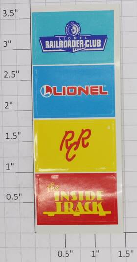 2921-10a Lionel 2921-10 Railroader Club/lionel/rrc/the Inside Track Sticker 4 10