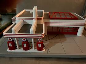 30-9113 Lionel Citgo Operating Gas Station Train O Gauge