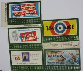 310-3xb7 Lionel Random Billboard Inserts Bag Of 5