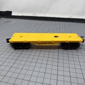 3207t-5a Lionel Redwood Valley Express Maroon Crane Cab Flat Car Yellow Only