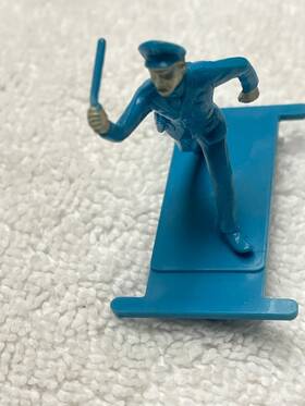 3357-20 Lionel #3357-20 Cop Figure - Light Blue Clean Unbroken