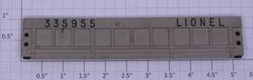 3359-24 Lionel Inch Drop Side