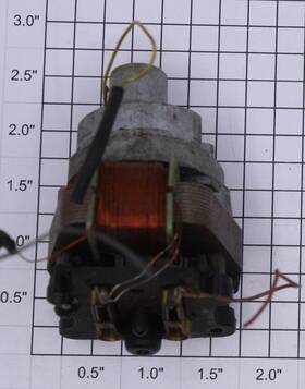 3360-46 Lionel Burro Crane Motor Field And Brush Plate Assembly