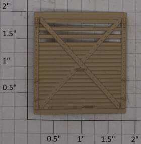3366-12 Lionel Beige Circus Car Side Door