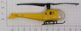3419-100chx Lionel Plain Yellow Helicopter Damaged