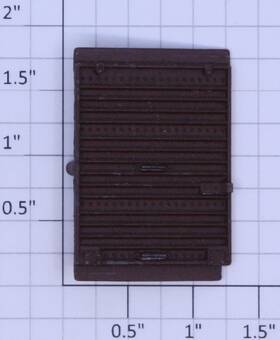 3464-20 Lionel Brown Metal Door 10