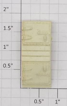 3472-56 Lionel White Roof Hatch Door 10