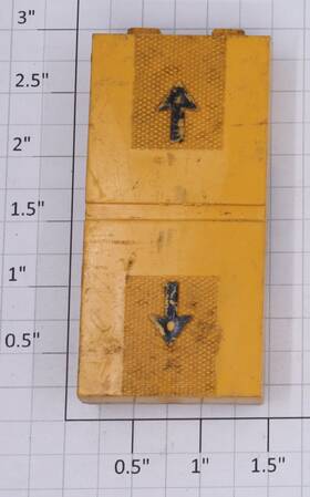 350-213 Lionel Transfer Table Up-and-down Arrow Control Button