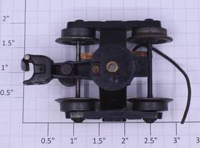 3512-20 Lionel Plastic Postwar Aar Operating Coupler Truck With Ground