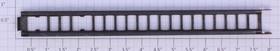 3512-45 Lionel O Gauge Fireman And Ladder Car Black Base