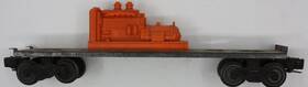 3530-9x Lionel 3530 Car Body Frame With Trucks And Generator