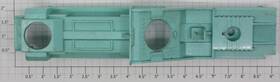 3540-20 Lionel Teal Radar Search Car Body
