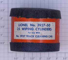 3927-50x Lionel Dealer Container Track Cleaner Wipers Pack Of 25