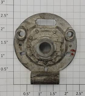 392e-19x3 Lionel Boiler Front For 392e Needs Paint - Without Latch Lenses Trim