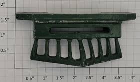 402-28x Lionel Green Repainted And Modified Die Cast Cowcatcher