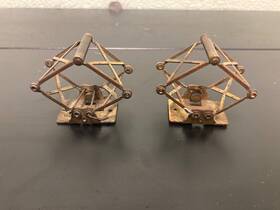 408-22 Lionel Lot Large Brass Pantographs Fits 256 381 408 1