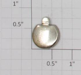 418-31 Lionel Nickel Tank Cap End 10 418-31 Lionel Nickel Tank Cap End 10