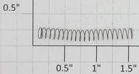 456-32 Lionel Ramp Top Bumper Spring 10