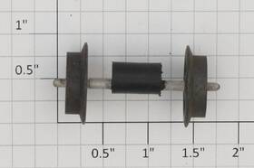 566-151 Lionel Sheriff And Outlaw Car Wheel Set With Cam 10