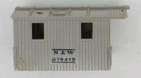 576419-1 Lionel N&w Gray Work Caboose Cab Assembly Shell