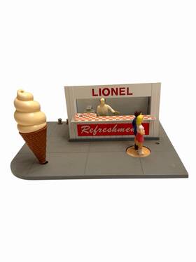 6-12719 Lionel 6-12179 O Animated Refreshment Stand Model Railroad Accessory Mth Rare