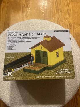 6-22658 Lionel K-line Operating Flagmans Shanty Action Accessories